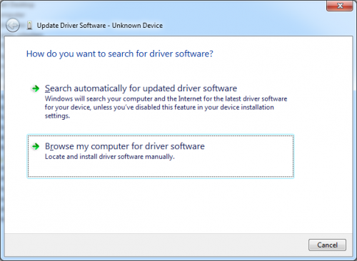 Installing DFU driver (new) - FlySight